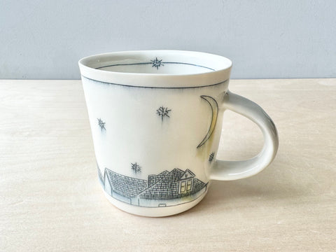Rooftops & Snowflakes Mug - 16oz