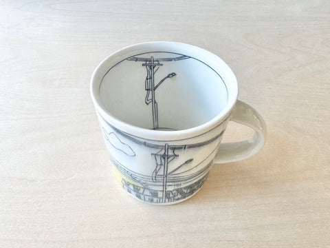Powerlines & Rooftops Mug (16 oz)
