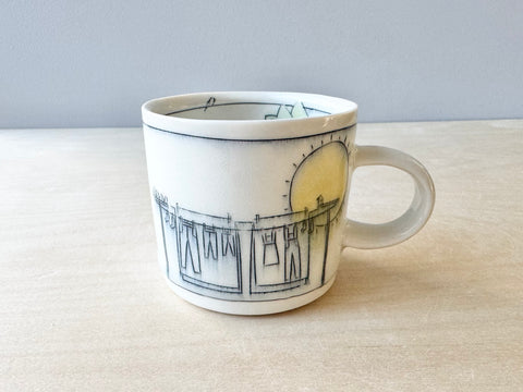Small Clothesline Mug (12 oz)