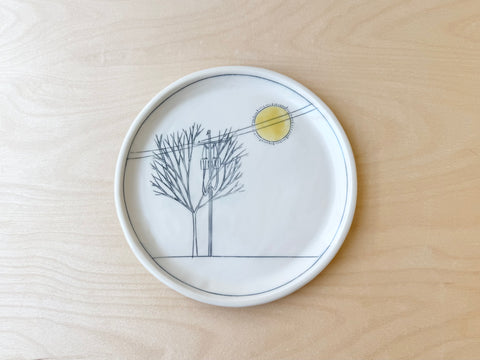 Powerlines & Sunshine Lunch Plate