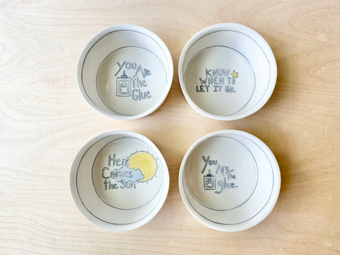 "You are the glue" small bowl