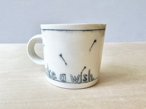 "Make a wish" small mug (12 oz)
