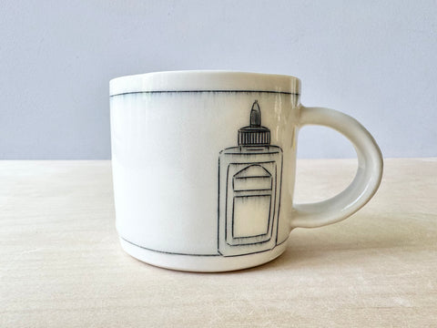 "You are the glue" small mug (12 oz)