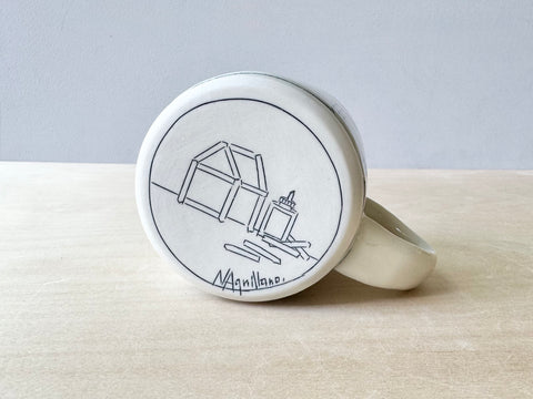 "You are the glue" small mug (12 oz)