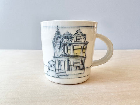 Home w/bird Mug (16 oz)