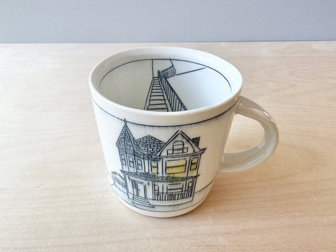 Home w/bird Mug (16 oz)