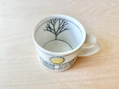 Clothesline & sunshine small mug (12 oz)
