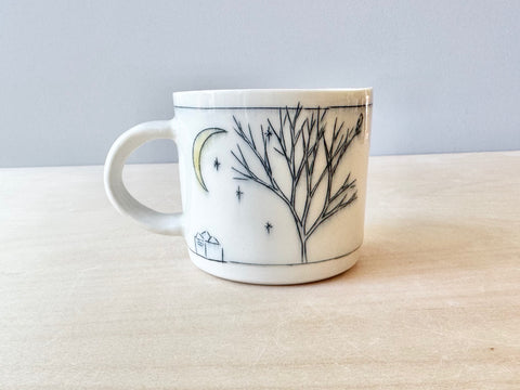 Clothesline & sunshine small mug (12 oz)